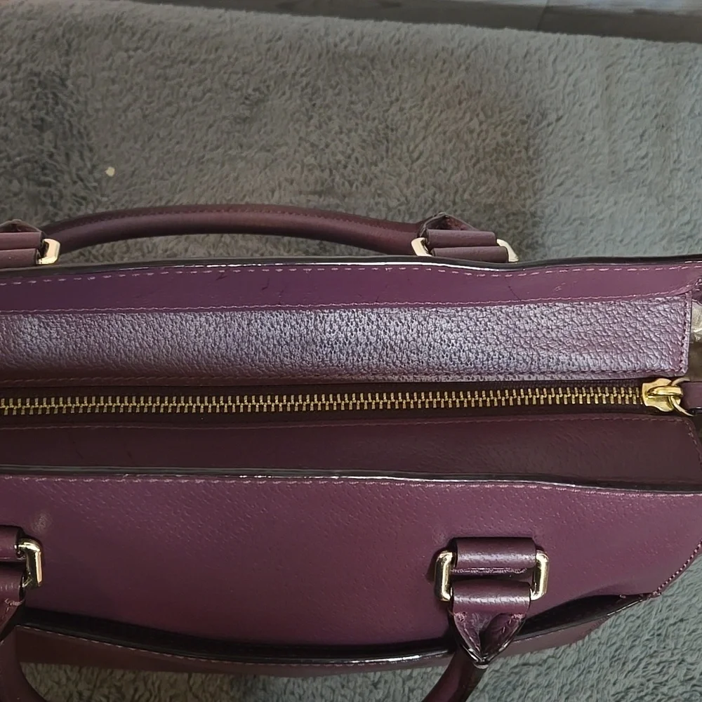 Kate Spade Plum Satchel Bag